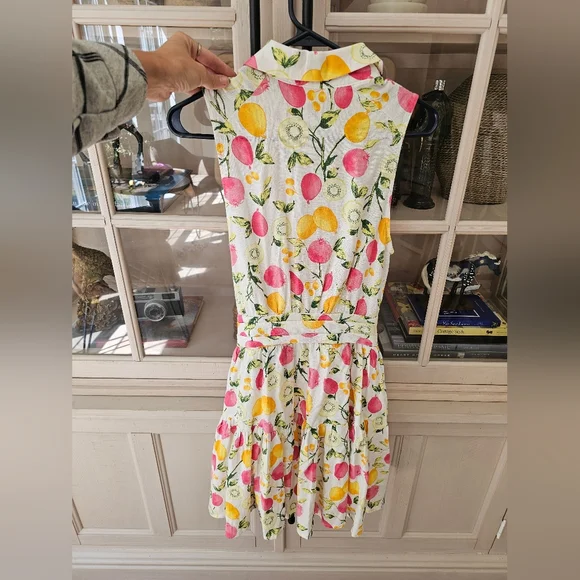 Cynthia Rowley Linen Blend Summer Dress - Picture 7 of 10